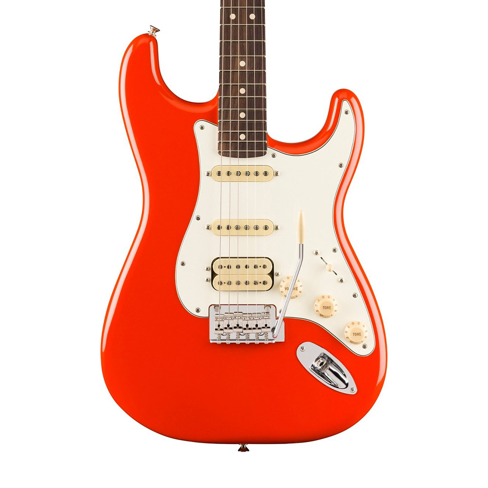 Fender Player II Stratocaster HSS Gülağacı Klavye Coral Red